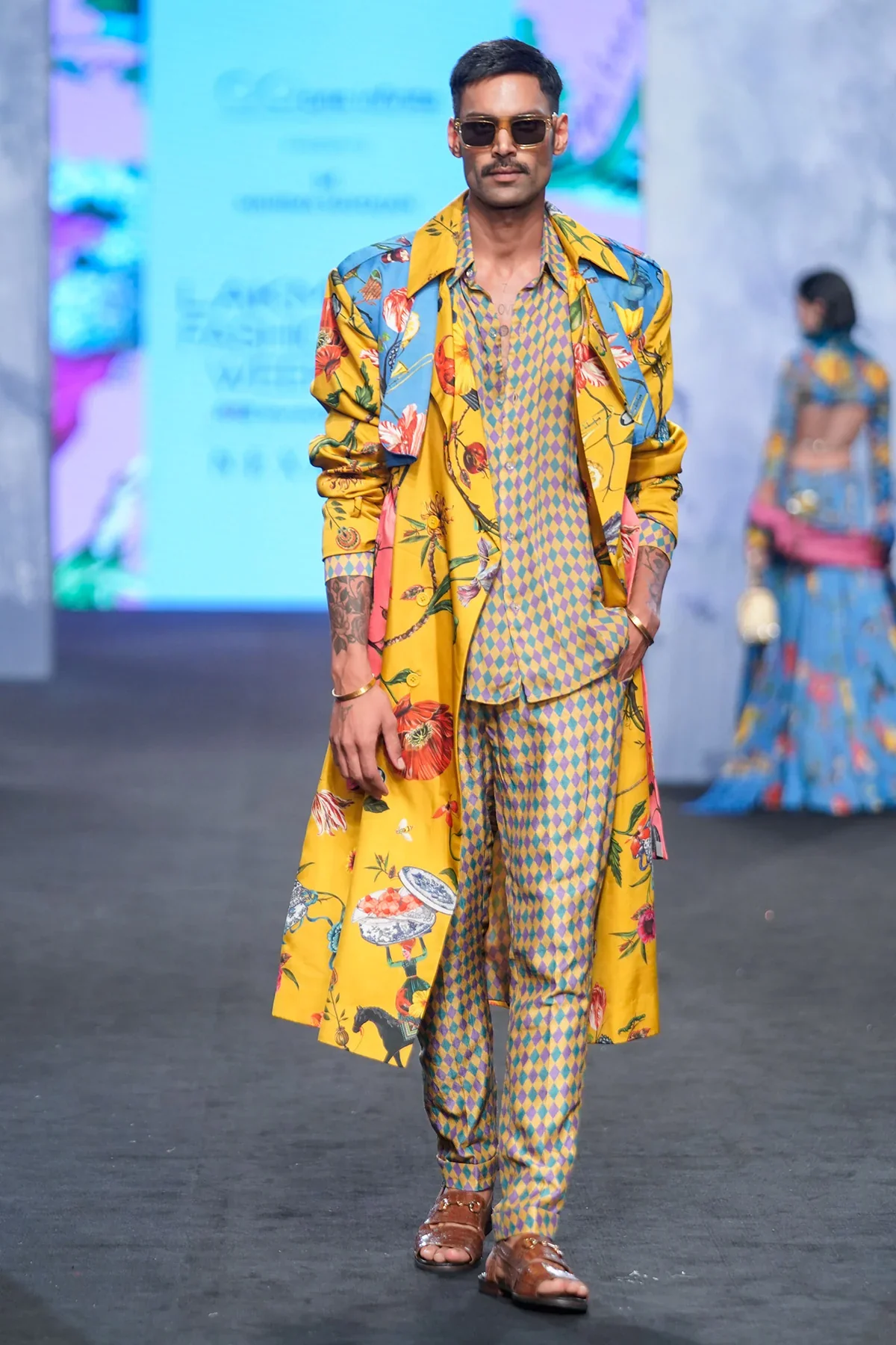 Printed Trench Coat - Image 5