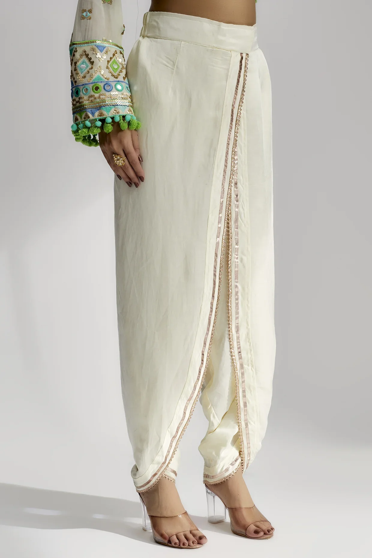 Priyal Anarkali Dhoti Set - Image 4