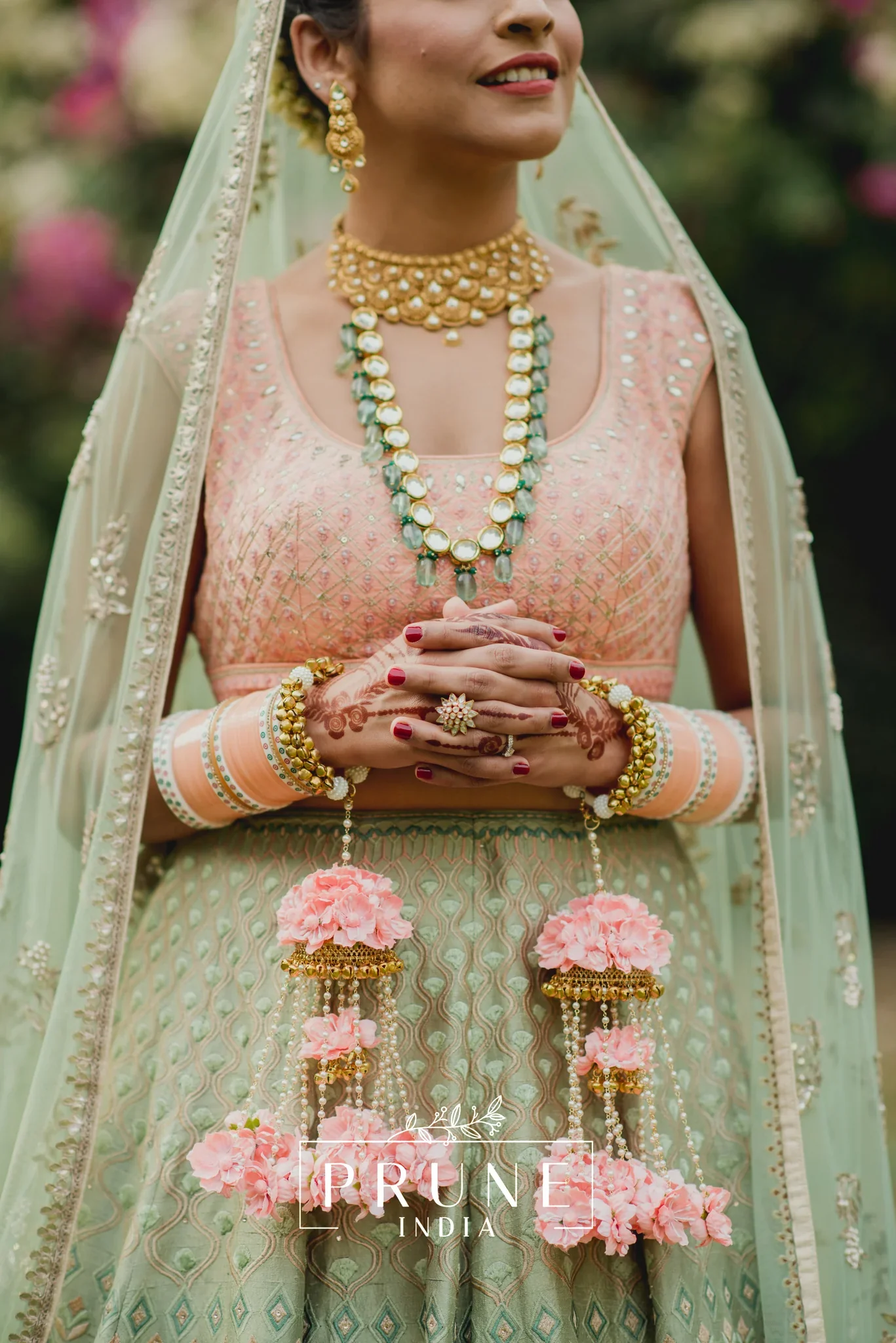Prune India | Luxury Bridal Kaleere - PIFK 0041 - Image 2
