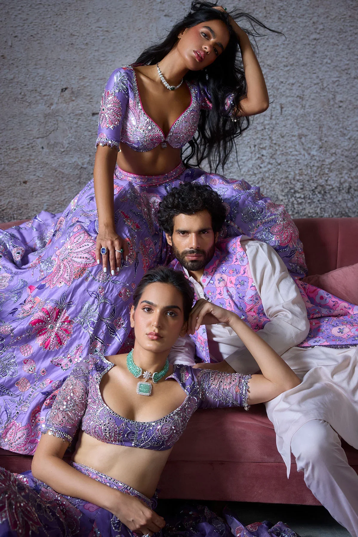 RAJ - Embroidered Bandi Set - Image 6