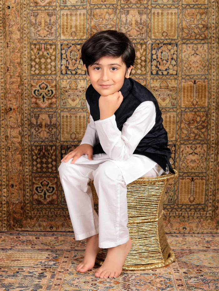 RANBIR - Jacket, Kurta Pajama Set For Boys - Image 3