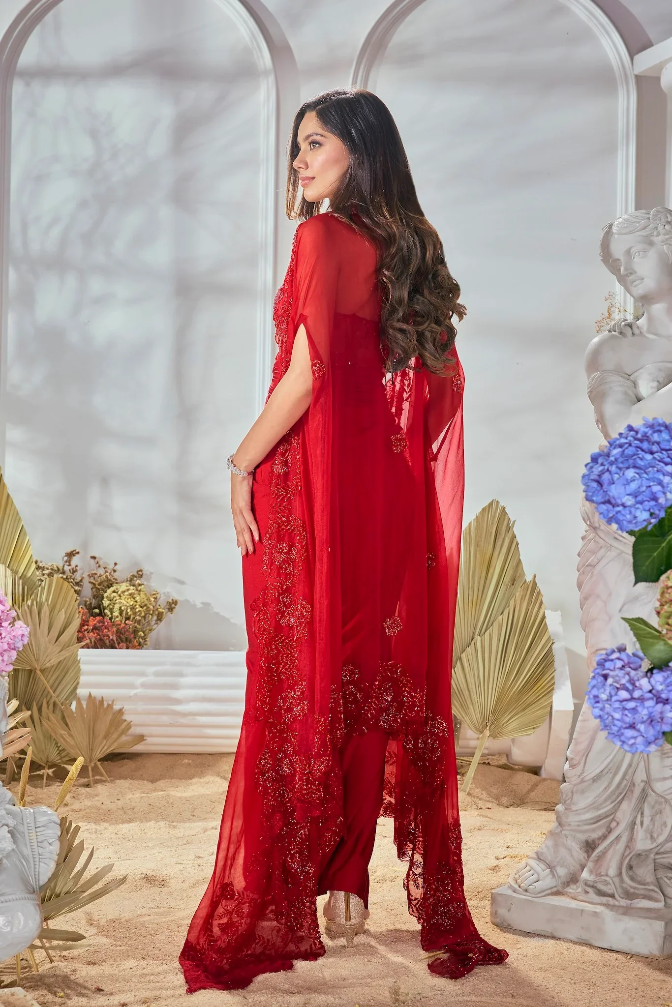 Red Corset Gown - Image 3