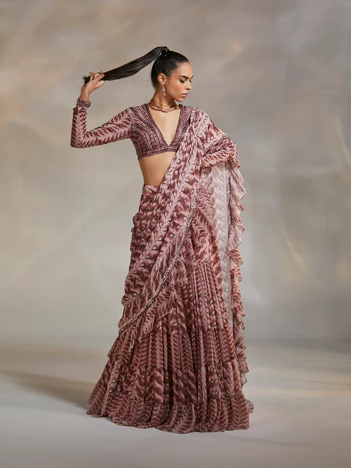 Rosario Concept Saree Set - Image 3
