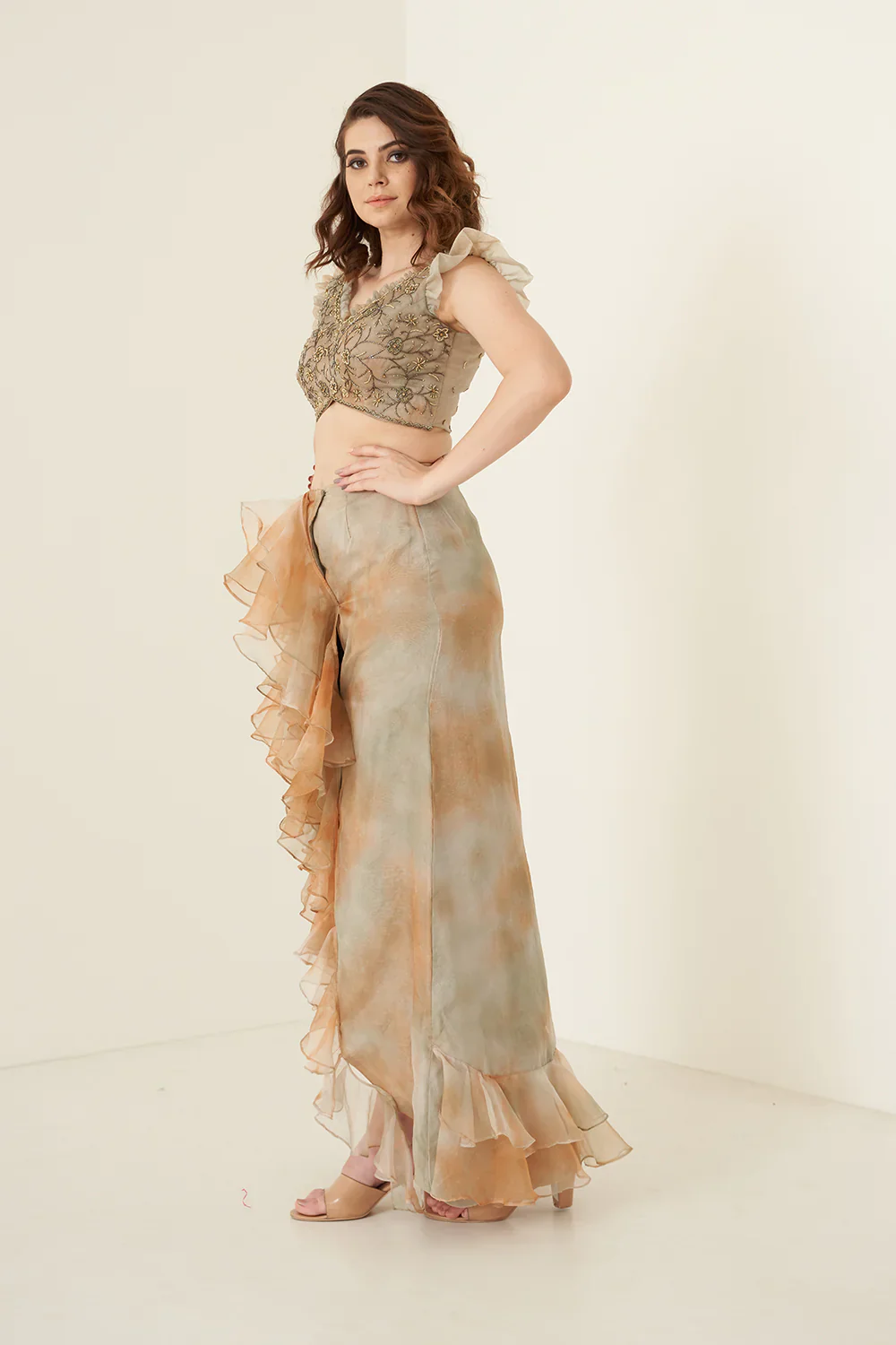Rust Skirt Set - Image 3