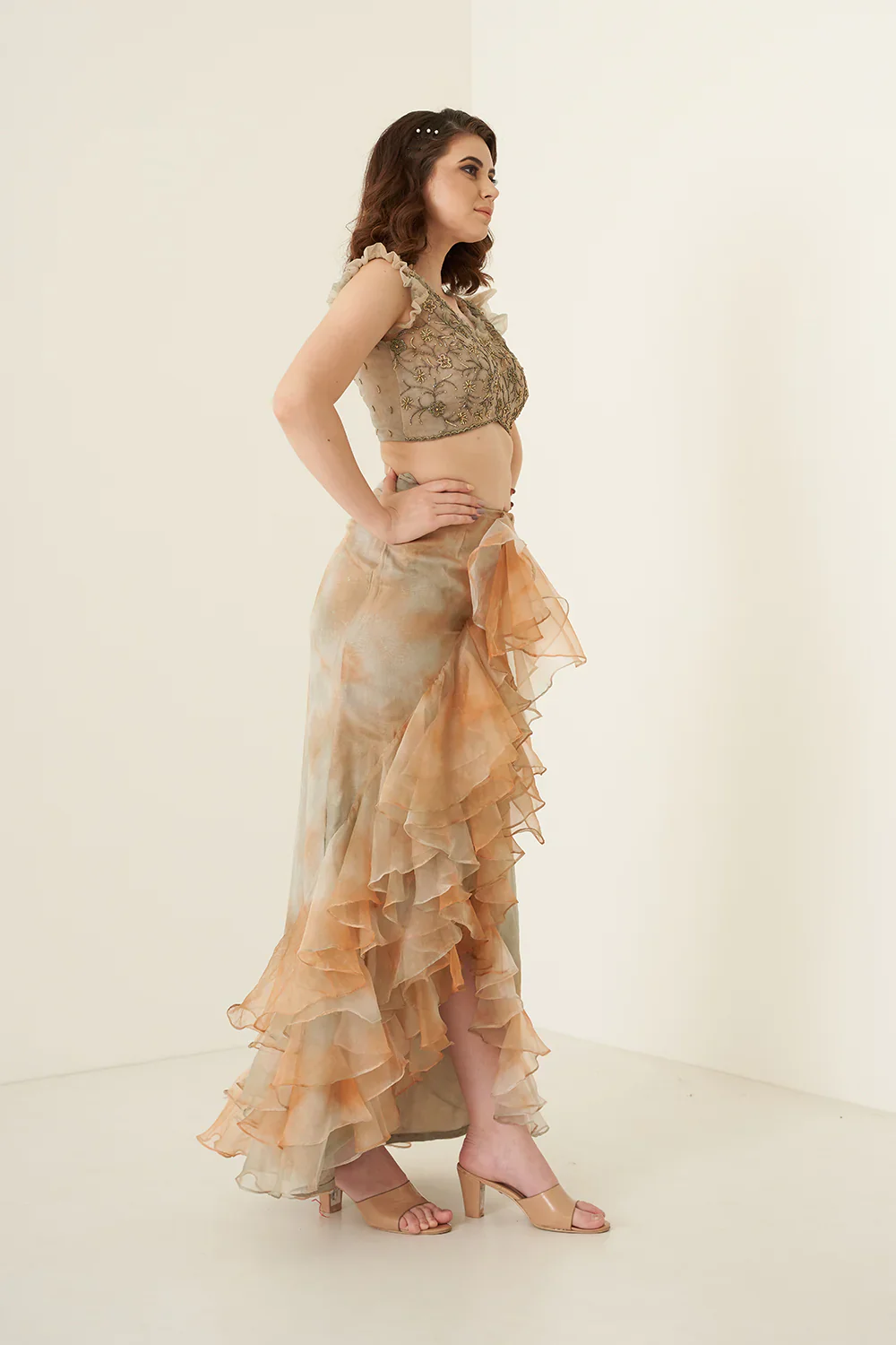 Rust Skirt Set - Image 4