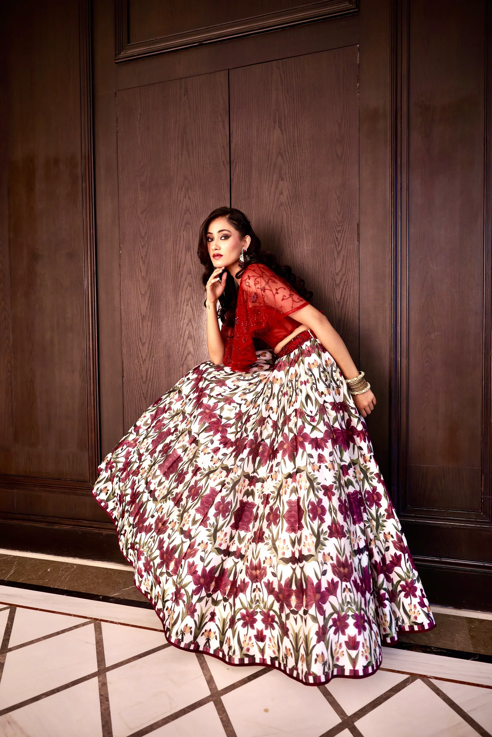 Saanjh Lehenga Set