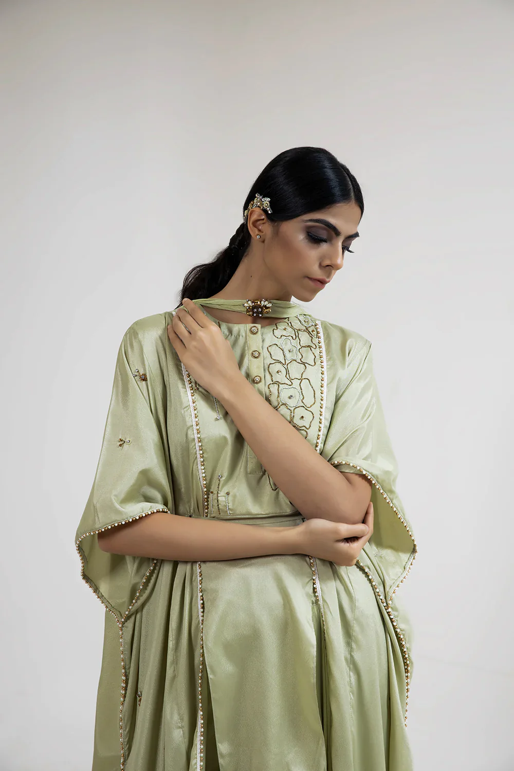 Sage Green Skirt Set - Image 4