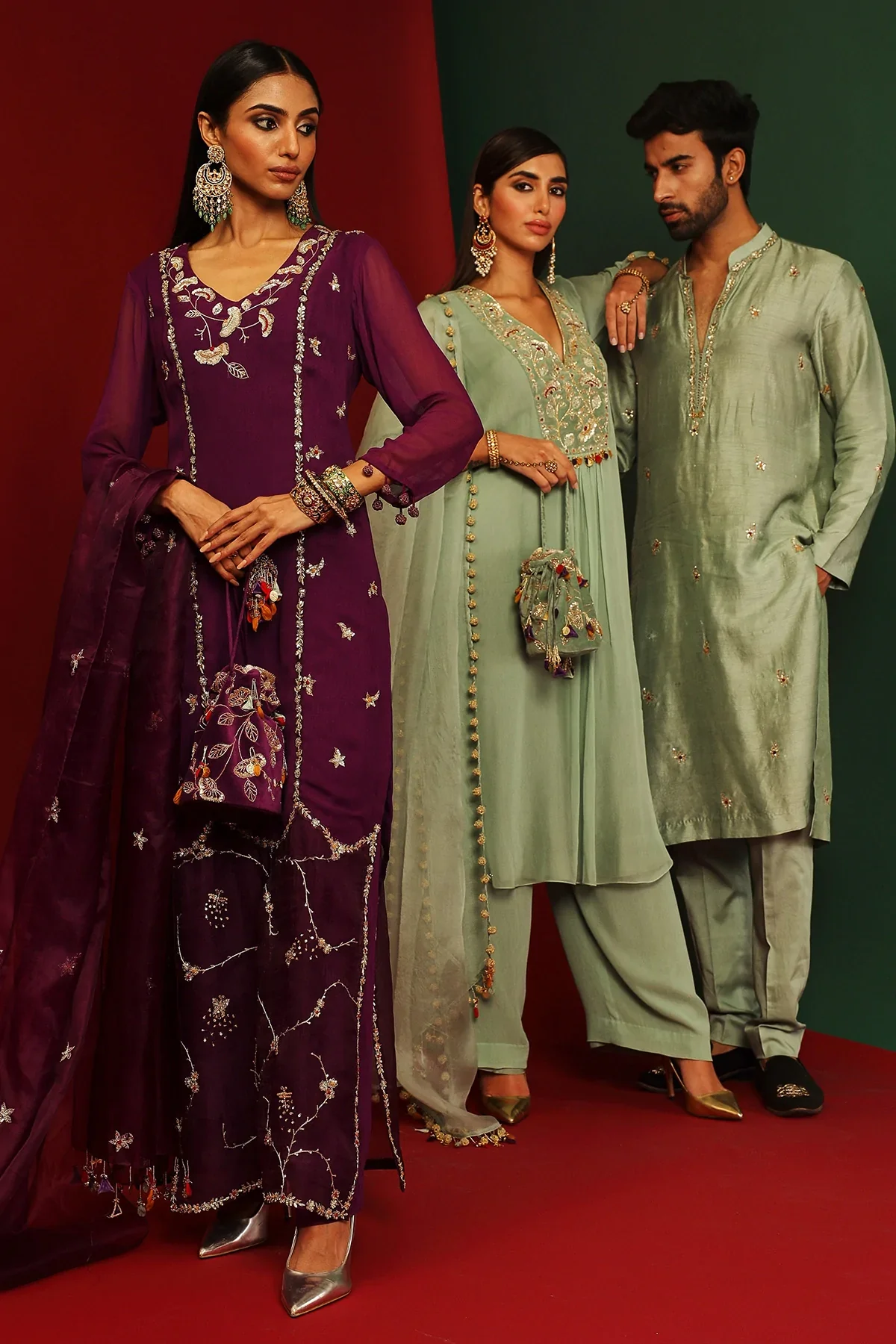 Shail Grapevine Embroidered Kurta - Image 9