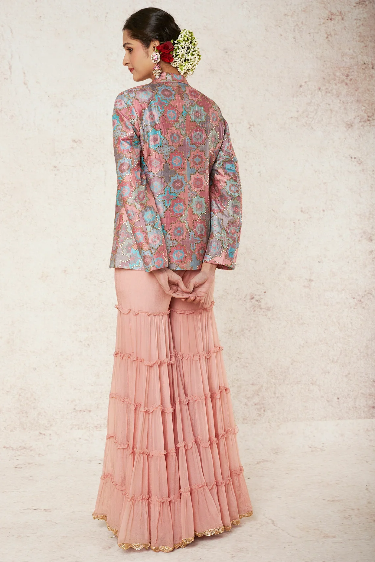 Sheela Blazer With Sharara - Image 2