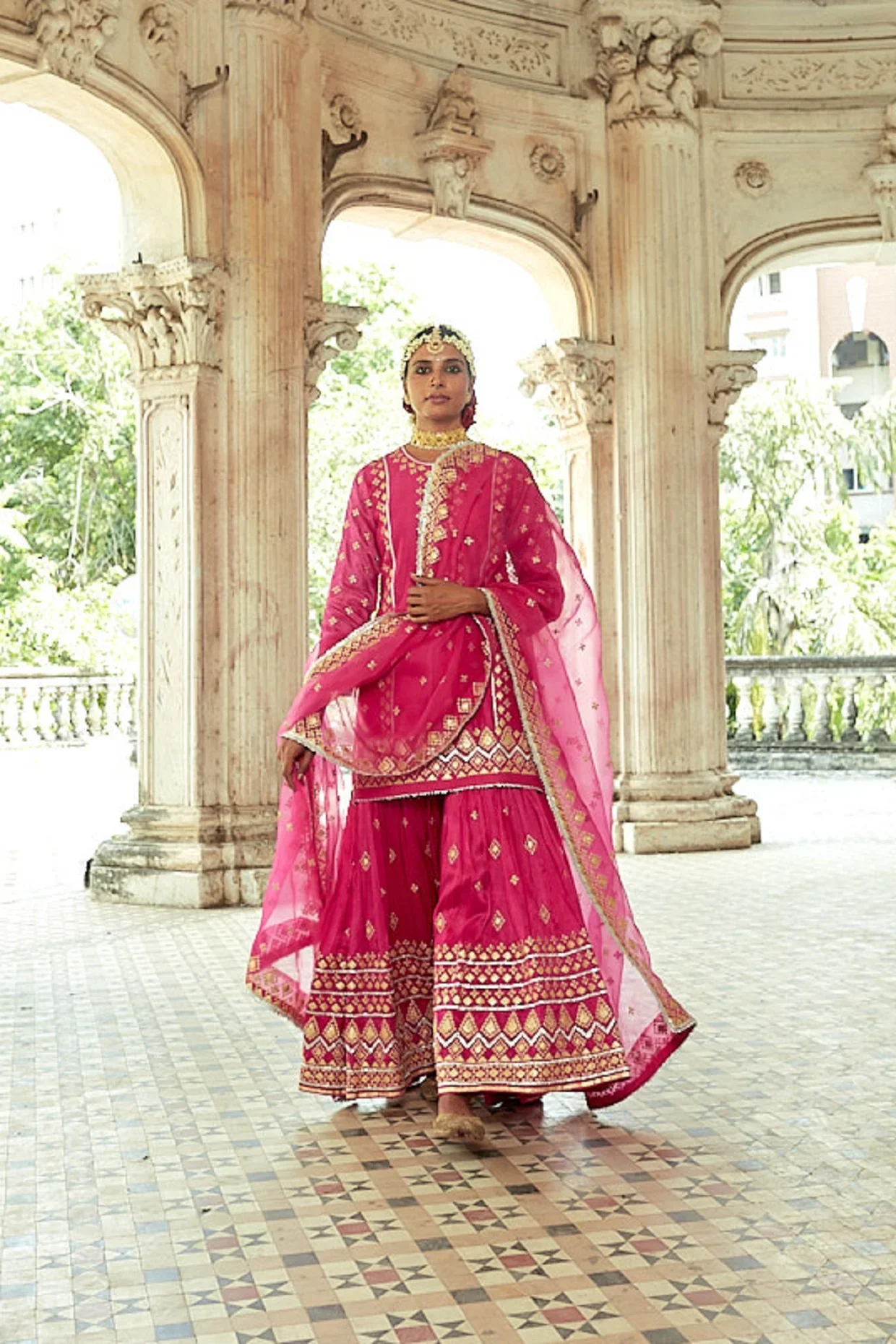 Shiddat Sharara Set