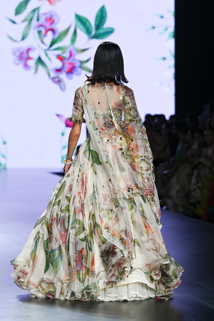 SHIMONA- Printed lehenga Set - Image 3