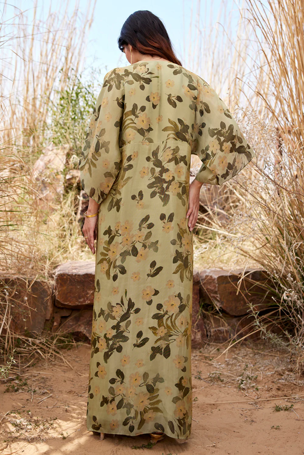 Slit Kaftan Dress - Image 4