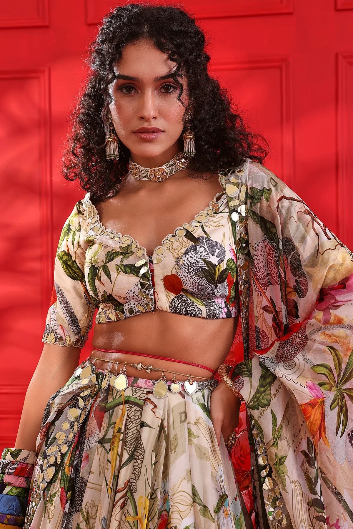 Soni Printed Lehenga Set - Image 2