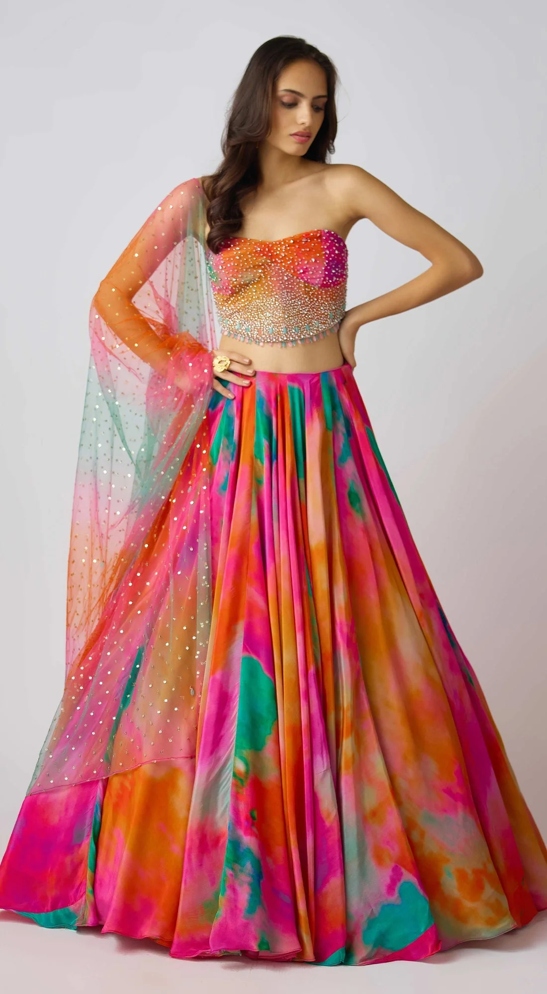 Sunscape lehenga - Image 2