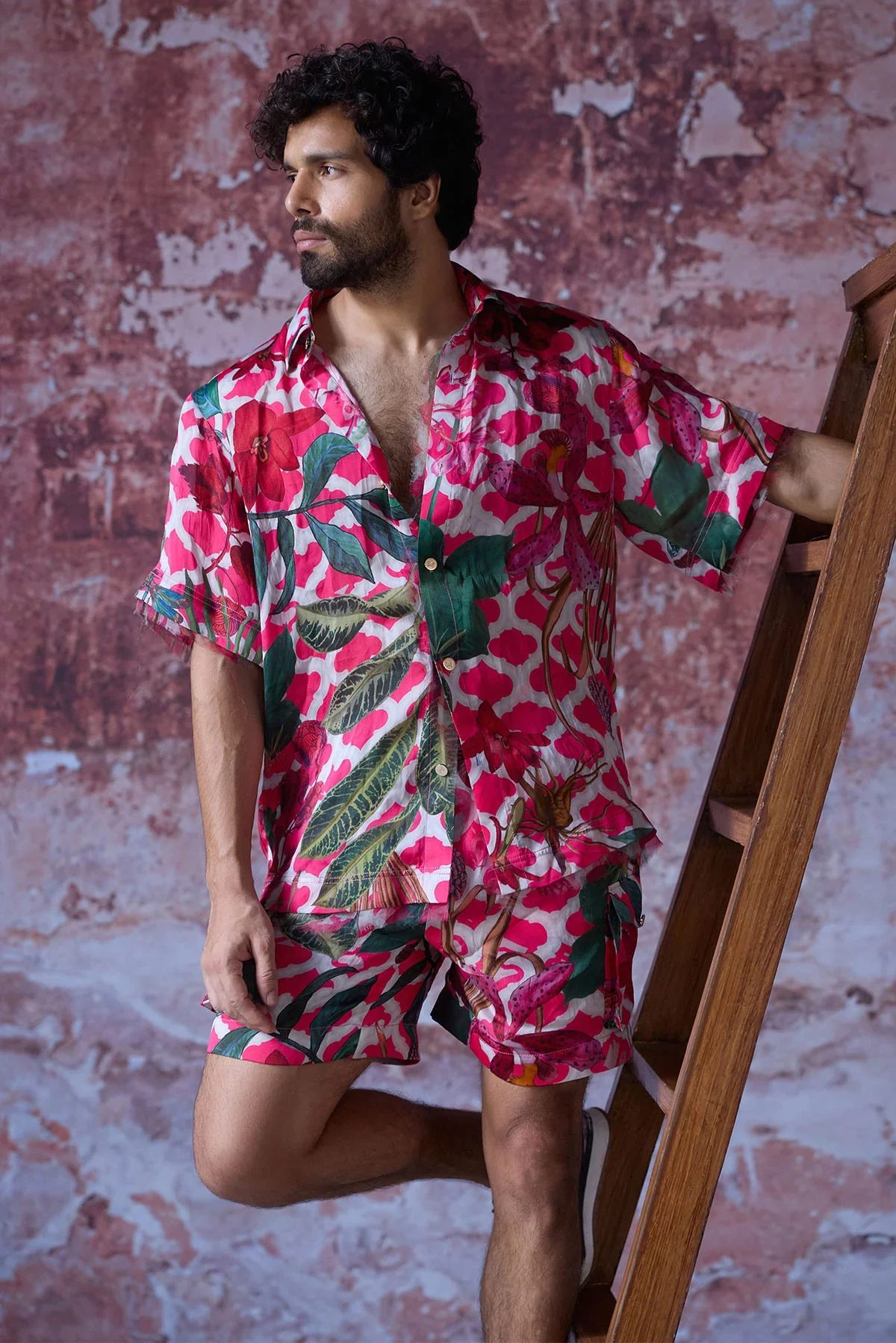 SUVANSH - Printed Cord Set - Image 3