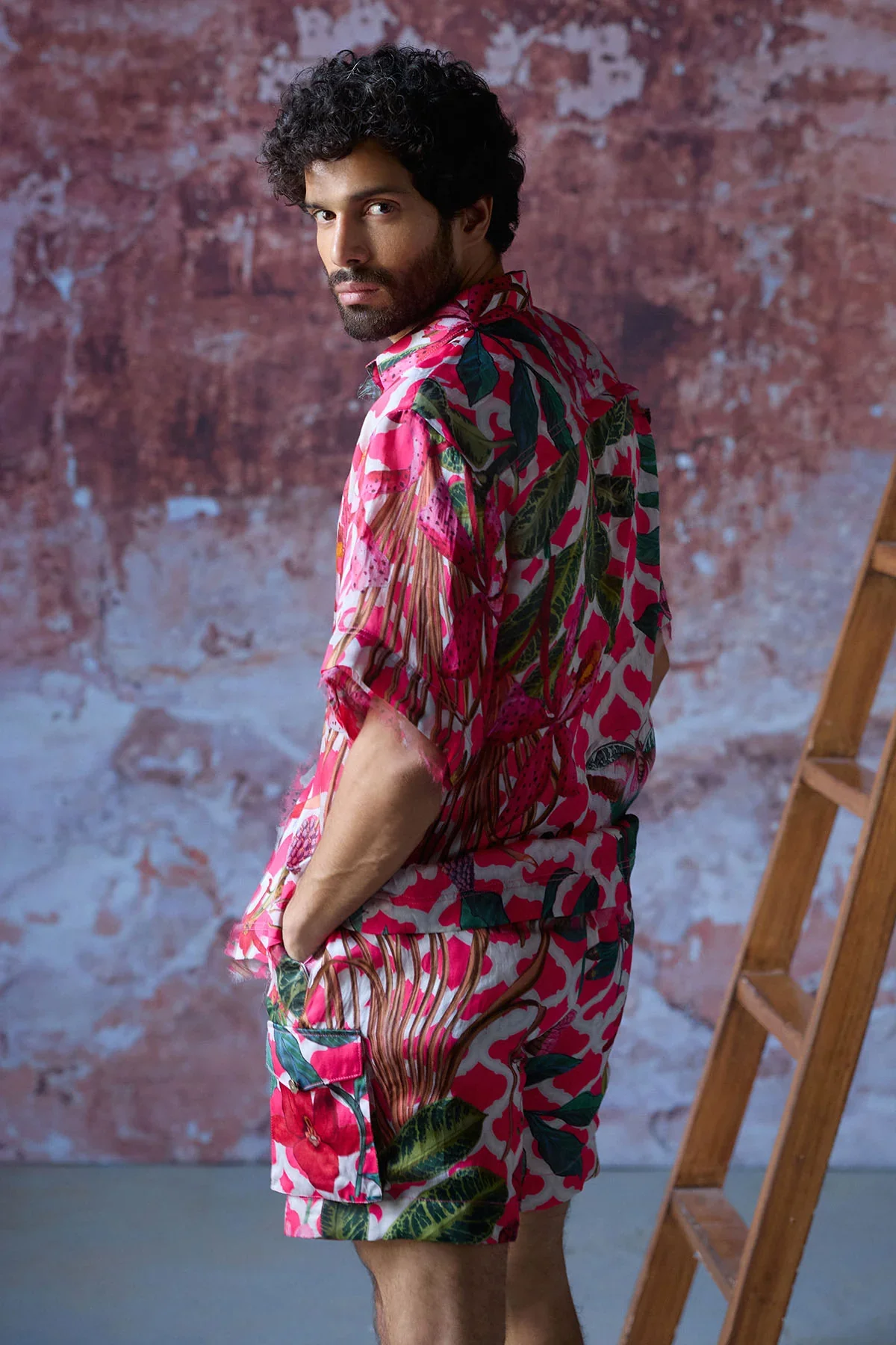 SUVANSH - Printed Cord Set - Image 5