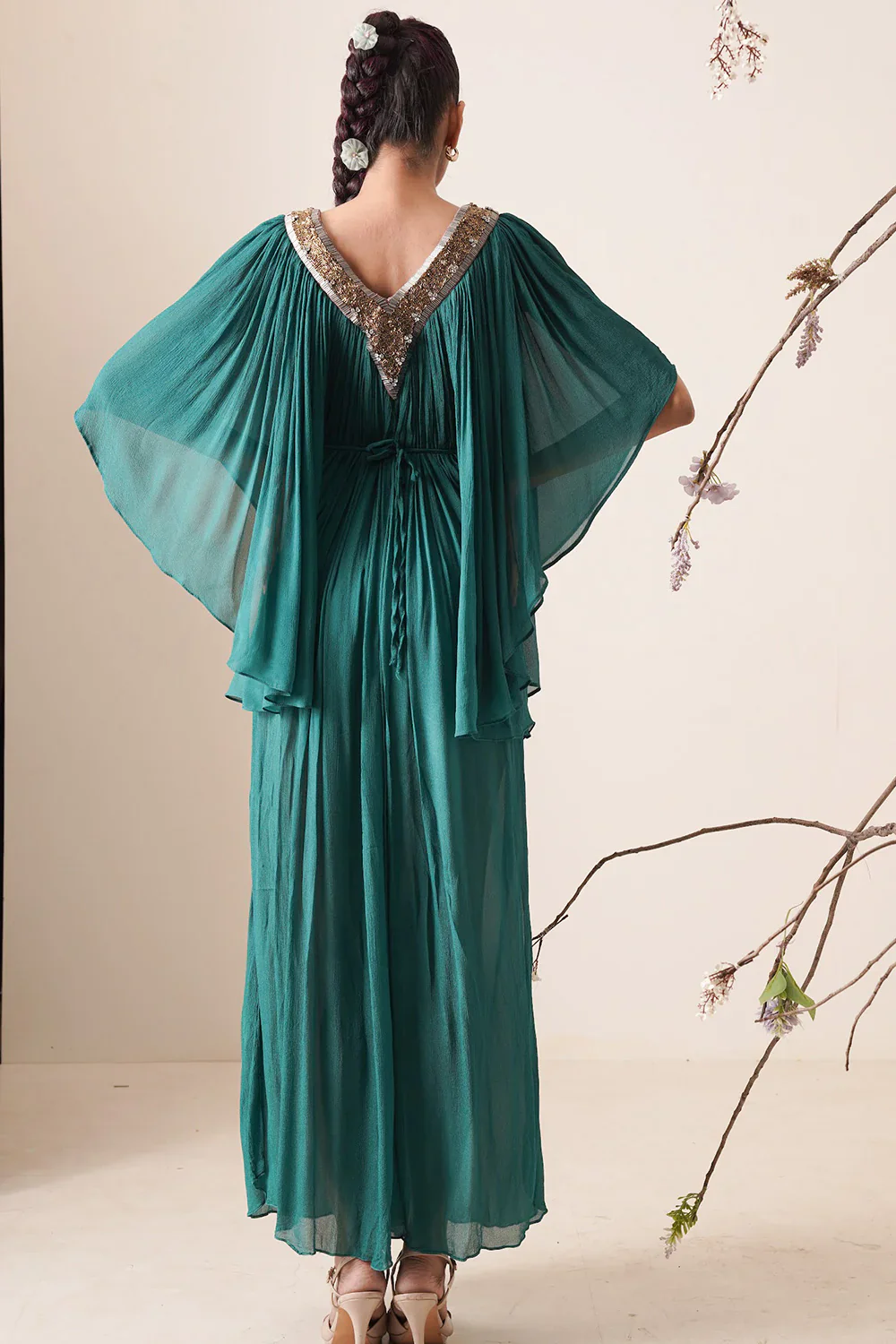 Teal Kaftaan - Image 3