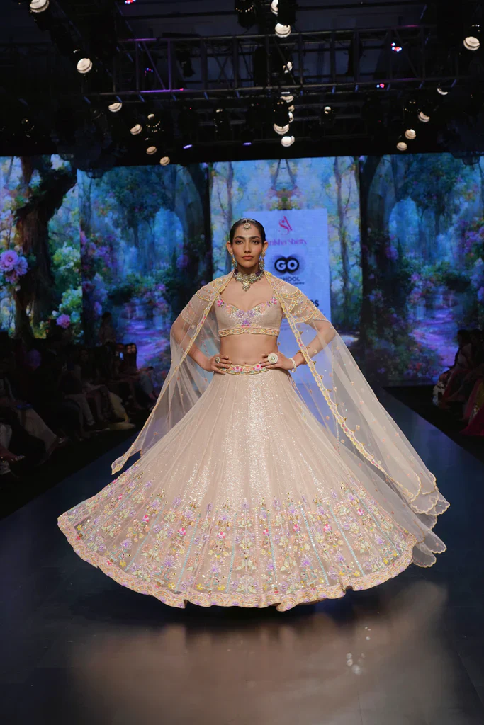 The Iris Bridal Lehenga Set - Image 2