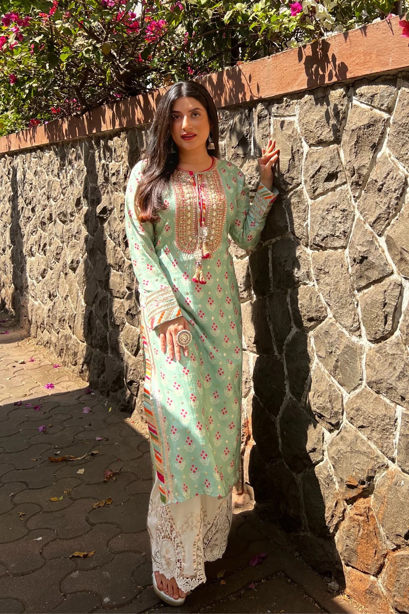 Tilla Tunic With Palazzo Set