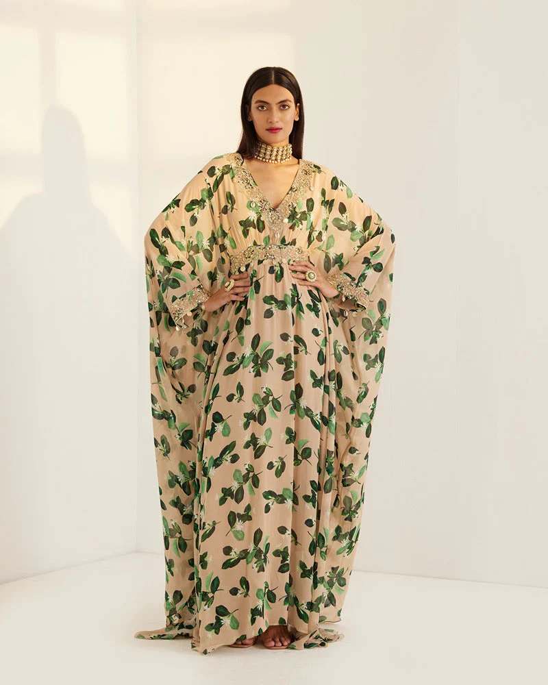 V Neck Kaftan - Image 7