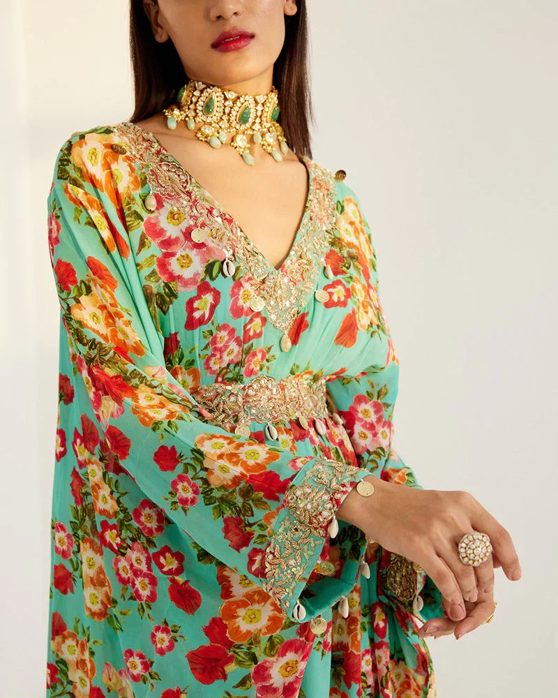 V Neck Kaftan - Image 4