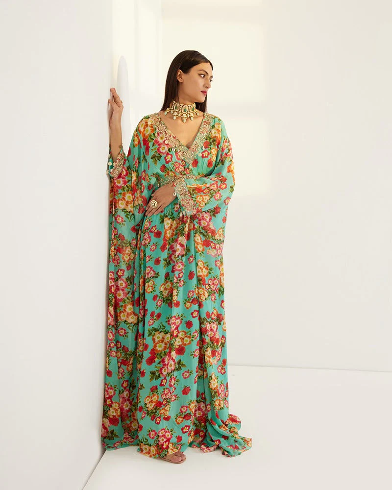 V Neck Kaftan - Image 5