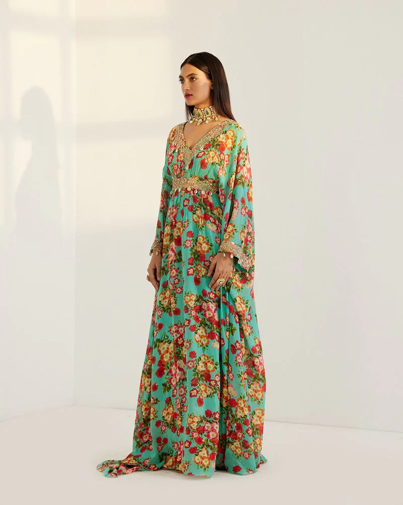 V Neck Kaftan - Image 7