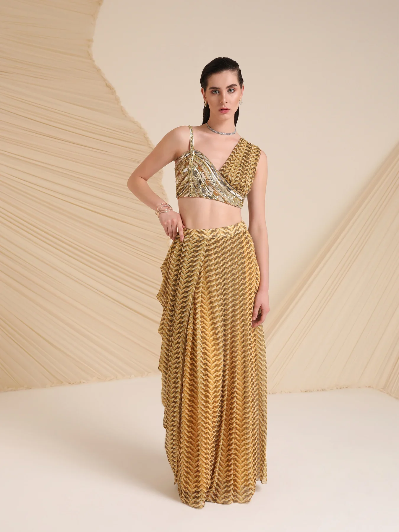 VERITY Co-ord Set - Yellow - Image 6