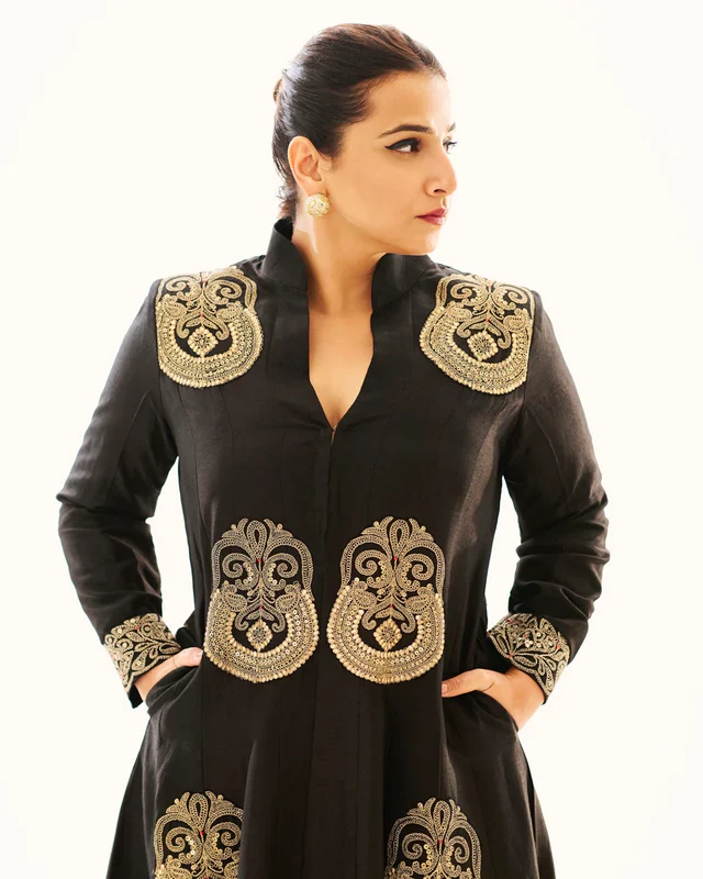 Vidhya Balan in Golconda Aadhya Jacket Pant Set - Image 4