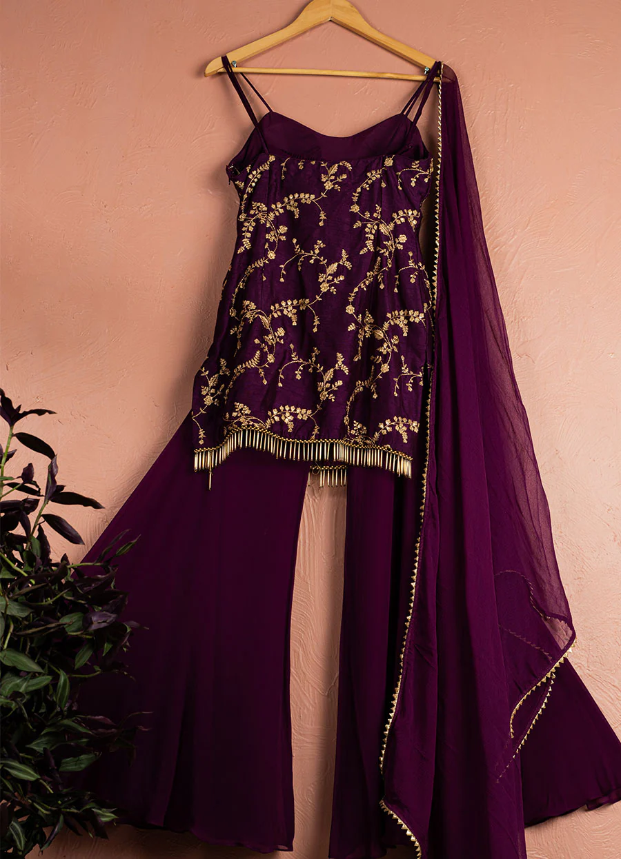 Violet Sharara Set - Image 2