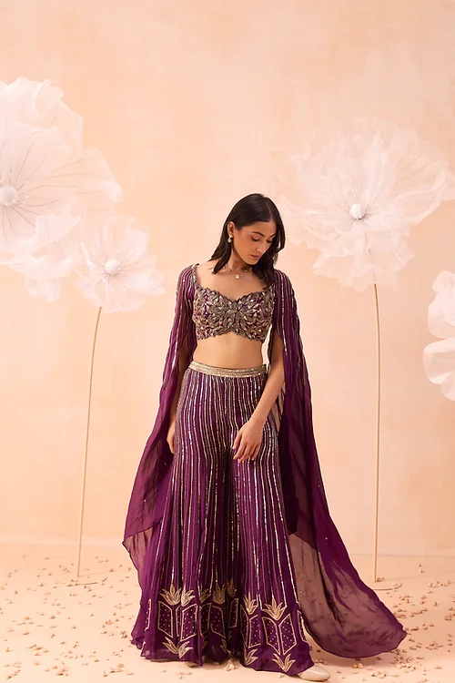 Wine Pant Set - Image 3