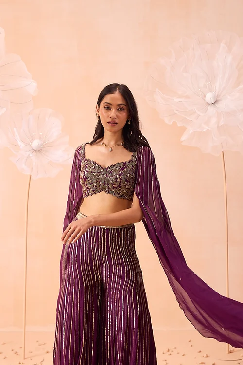 Wine Pant Set - Image 4