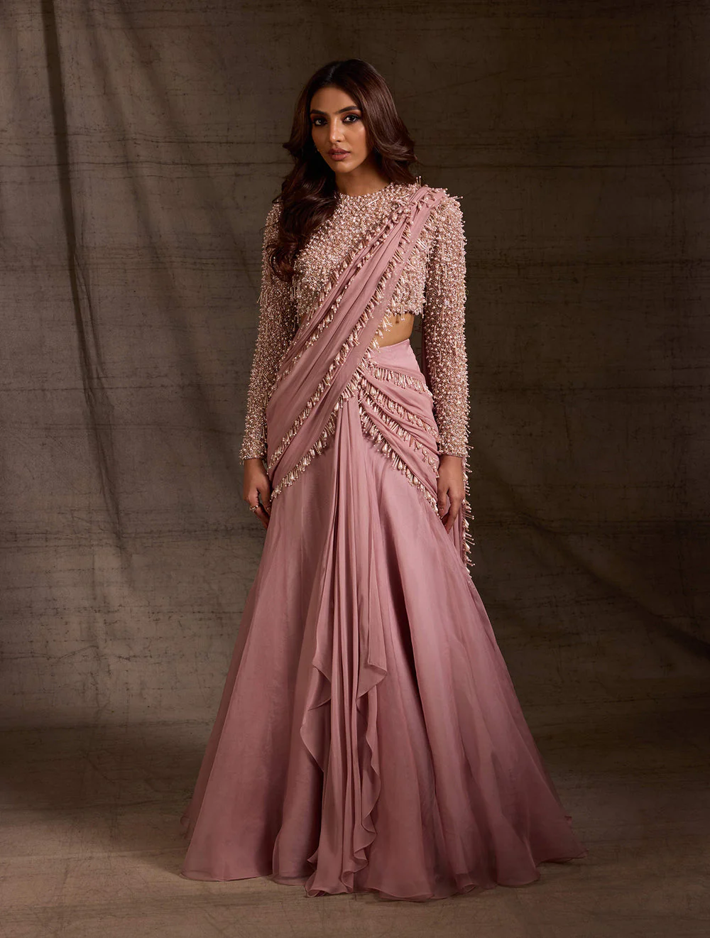 Wisteria - drape fishtail saree - Image 3