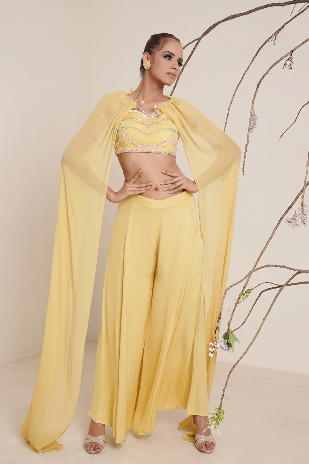 Yellow Pant Set - Image 3