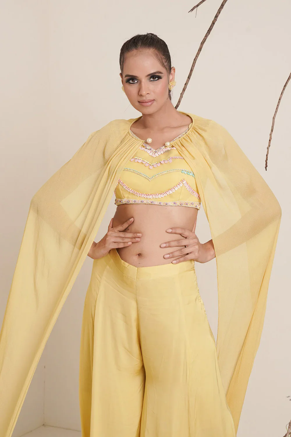 Yellow Pant Set - Image 4