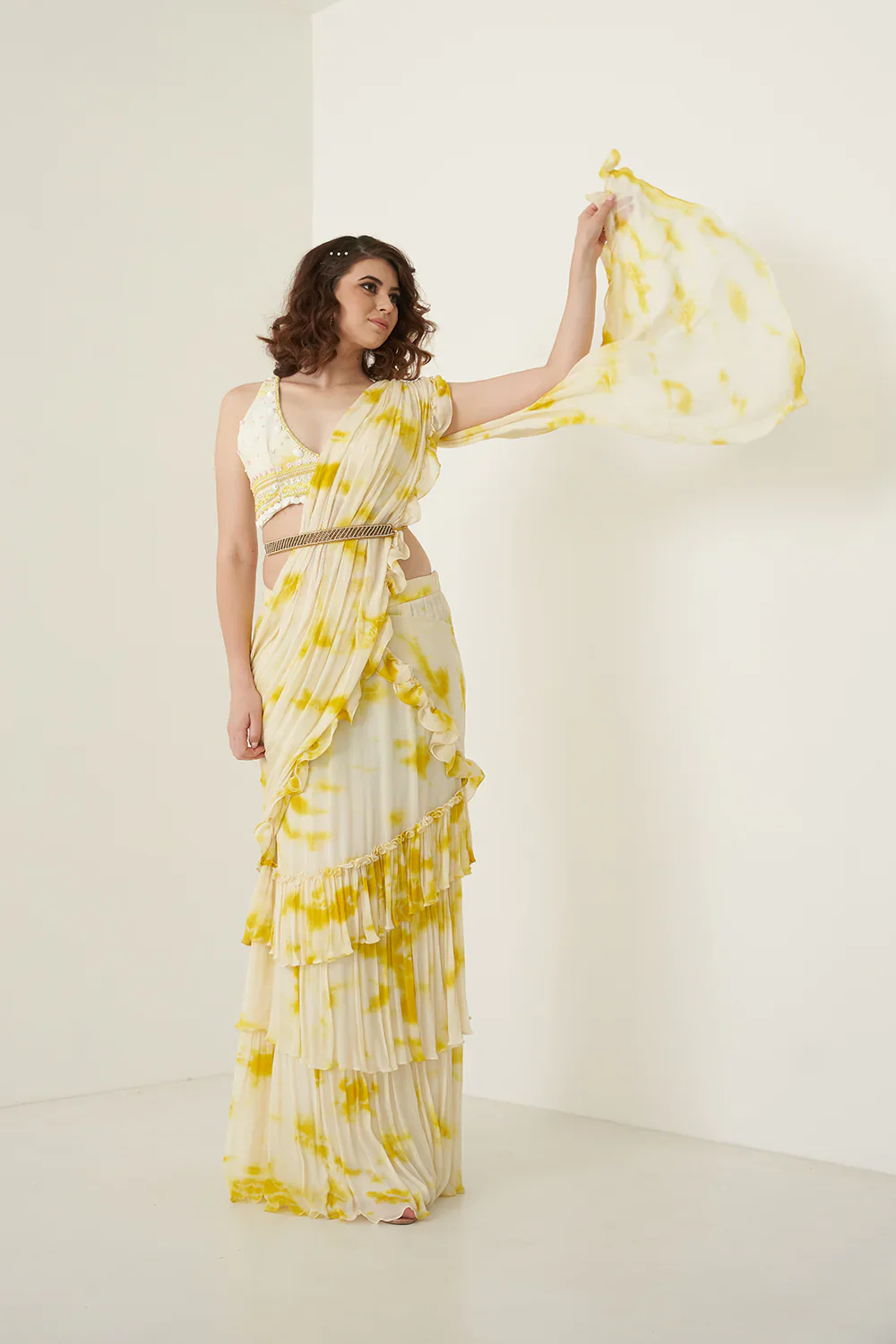 Yellow Sarees - Image 3