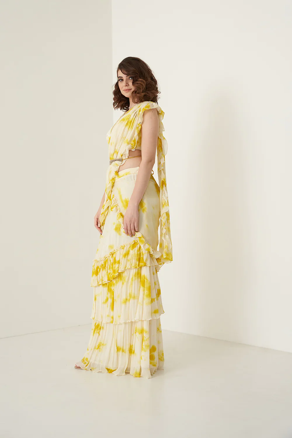Yellow Sarees - Image 4