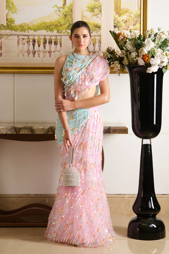 Zil - Draped Saree