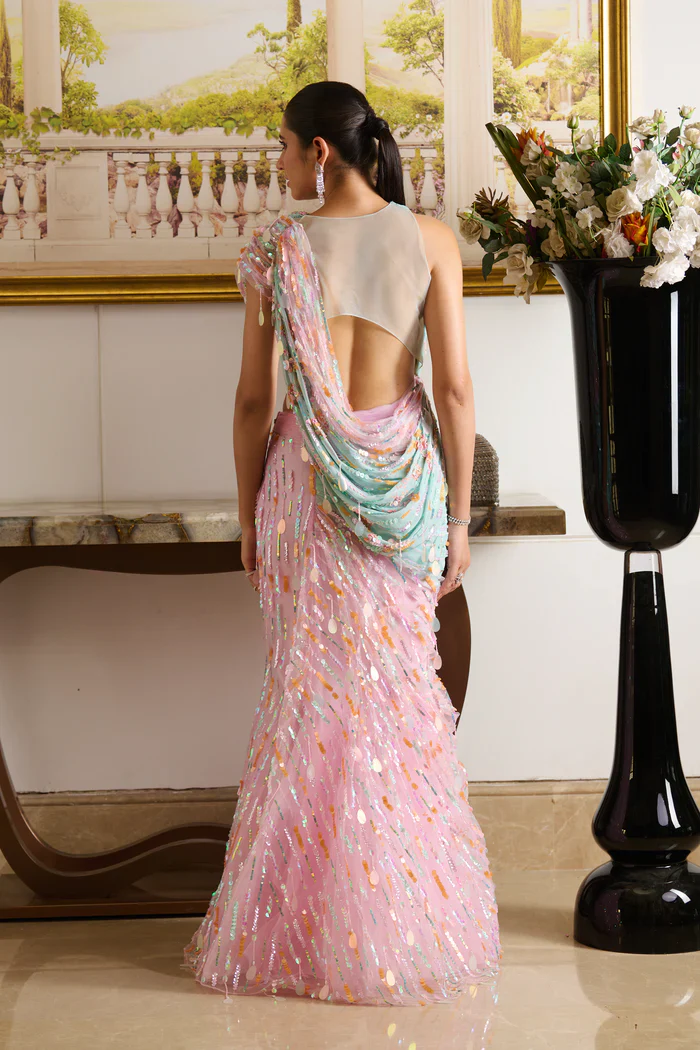 Zil - Draped Saree - Image 6