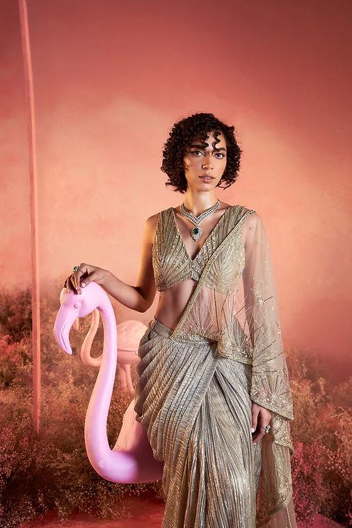 Zoya Saree Set - Image 2